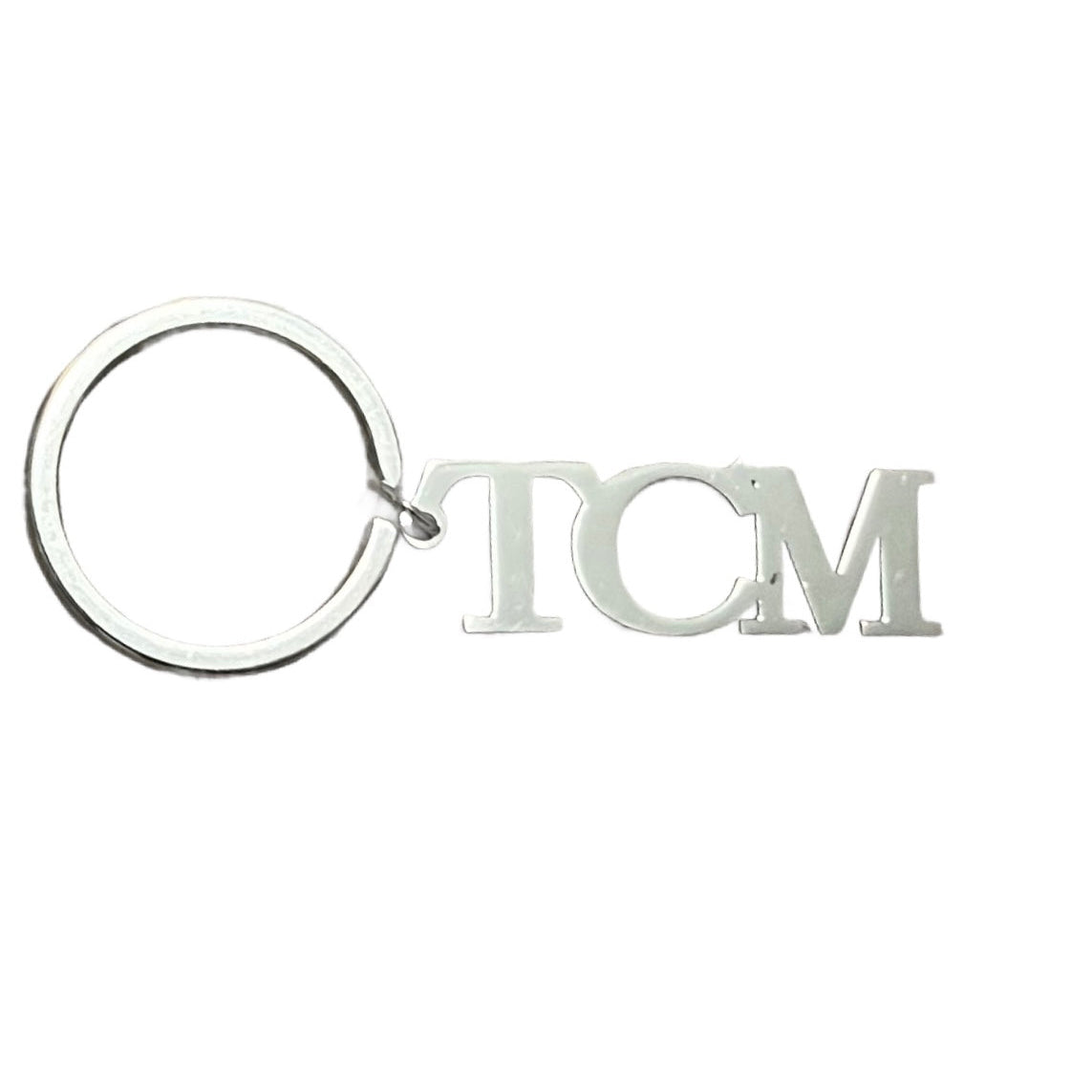 TCM Silver Necessary Keychain
