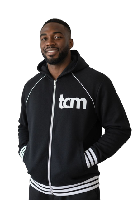 TCM Varsity Zip-Up Hoodie