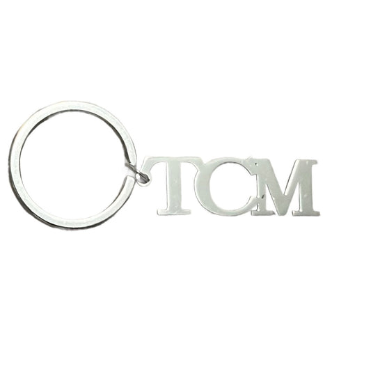 TCM Silver Necessary Keychain